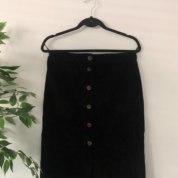 ARITZIA Wilfred Layne Corduroy Midi Skirt - Picture 1 of 4